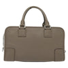 Secondhand Loewe Amazona Bag Gray Leather Bags