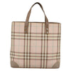 Secondhand Burberry Nova Check Tote canvas check pattern