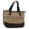 Secondhand Burberry Nova Handbag Check Pattern