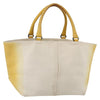 Secondhand Bottega Veneta Braided Handle Open Tote Bag Canvas with