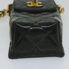 Chanel Vintage Chain Handle Clutch Quilted Lambskin