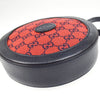 Gucci Interlocking G Patch Round Shoulder Bag Multicolor GG Canvas