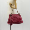 Secondhand Gucci Soho Chain Strap Shoulder Bag Patent