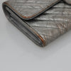 Secondhand Chanel L-Flap Wallet Chevron Patent