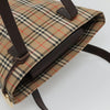 Secondhand Burberry Nova Check Tote canvas check pattern