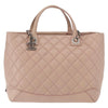 Chanel Easy Shopping Tote Quilted Calfskin