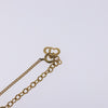 Secondhand Christian Dior CD Round Pendant Necklace
