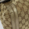 Secondhand Gucci Bella Flap Shoulder Bag GG Canvas with