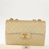 Chanel Vintage Classic Single Flap Bag Silk