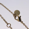 Secondhand Christian Dior Vintage CD Pendant Necklace