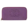 Secondhand Chanel Timeless CC Zipped Wallet Caviar