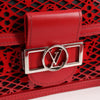 Louis Vuitton Dauphine Shoulder Bag Monogram Lace Leather