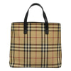 Secondhand Burberry Nova Check Tote canvas check pattern