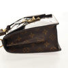 Louis Vuitton Spring Street NM Handbag Monogram Vernis with Monogram Canvas