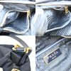 Secondhand Prada Zip Convertible Shopping Tote Re-Nylon with Saffiano