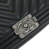 Chanel Boy Flap Bag Chevron Calfskin