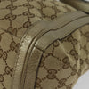 Secondhand Gucci Bella Flap Shoulder Bag GG Canvas with