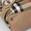 Secondhand Burberry Parsons Hobo House Check Canvas and