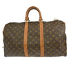 Louis Vuitton Keepall Bandouliere Bag Monogram Canvas