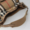Secondhand Burberry Parsons Hobo House Check Canvas and