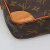 Louis Vuitton Danube 15 Crossbody Bag Monogram Canvas