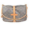 Louis Vuitton Saumur Handbag Monogram Canvas