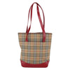 Secondhand Burberry Nova Check Tote canvas check pattern