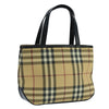 Secondhand Burberry Nova Check Tote canvas check pattern