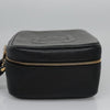 Secondhand Chanel Vintage Timeless Zip Around Vanity Case Caviar