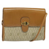Secondhand Christian Dior Vintage Honeycomb Flap Crossbody Bag Canvas and