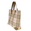 Secondhand Burberry Nova Check Tote Canvas and