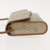 Christian Dior Vintage Honeycomb Flap Crossbody Bag Canvas and Leather