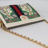 Secondhand Gucci Ophidia Chain Shoulder Bag Flora GG