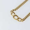 Secondhand Christian Dior CD Chain Link Necklace