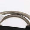 Secondhand Prada Metal Handles Tote Tessuto
