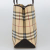 Secondhand Burberry Top Handle Tote Haymarket
