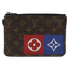 Secondhand Louis Vuitton Zipped Pouch Limited Edition Logo Story