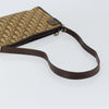 Christian Dior Vintage Trotter Shoulder Bag Canvas