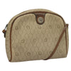 Christian Dior Vintage Honeycomb Shoulder Bag Canvas