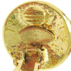 Secondhand Chanel Vintage Round CC Clip-On Earrings