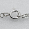 Secondhand Tiffany & Co. Heart stencil Necklace Silver 925