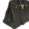 Secondhand Hermes Birkin Handbag Black Togo with Gold Hardware