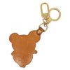 Louis Vuitton Murakami Panda Bag Charm and Keychain Vachetta Leather