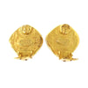 Secondhand Chanel CC Clip On Earrings Metal with