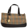 Secondhand Burberry Nova Handbag Check Pattern