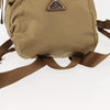 Secondhand Prada Double Pocket Buckle Backpack Tessuto