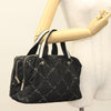 Secondhand Chanel Travel Line Boston Bag Printed