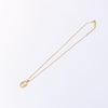 Secondhand Christian Dior CD Pendant Necklace Gold-plated