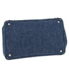 Prada Canapa Convertible Tote Denim
