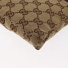 Gucci Vintage Double Belt Bag GG Canvas with Leather